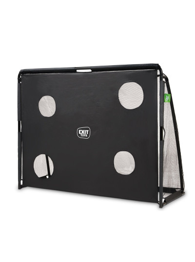 EXIT футбольні ворота Coppa 220 х 170 см чорні 